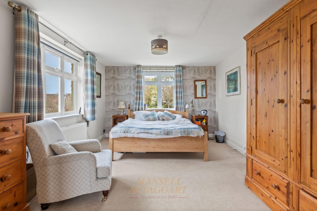 Triple aspect Bedroom