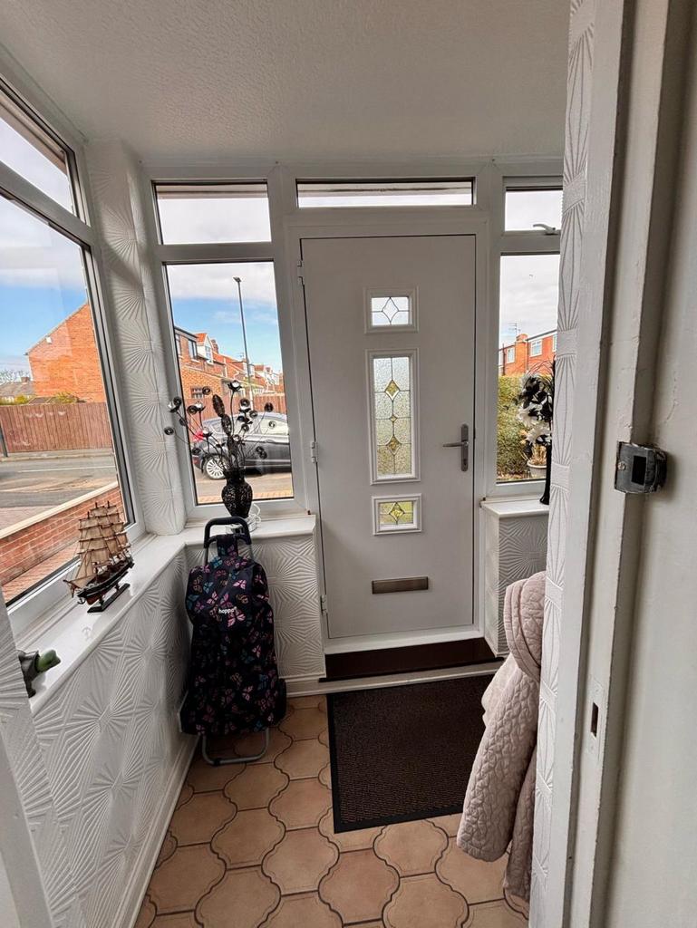 Entrance porch