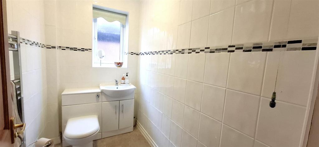 Ground floor cloakroom