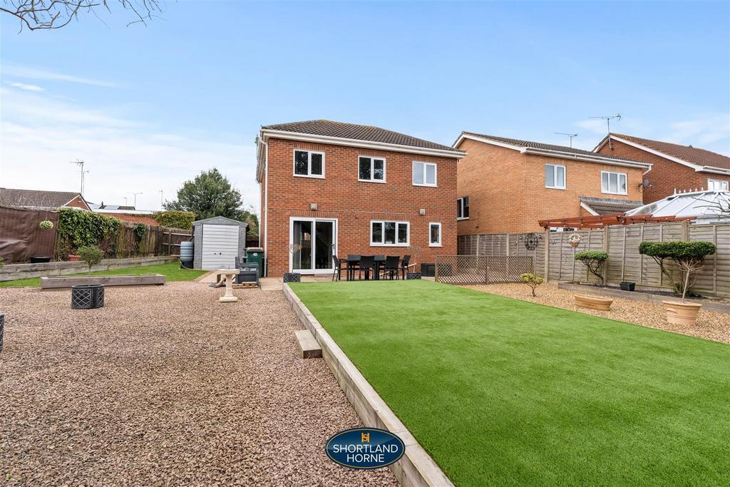 Rear garden