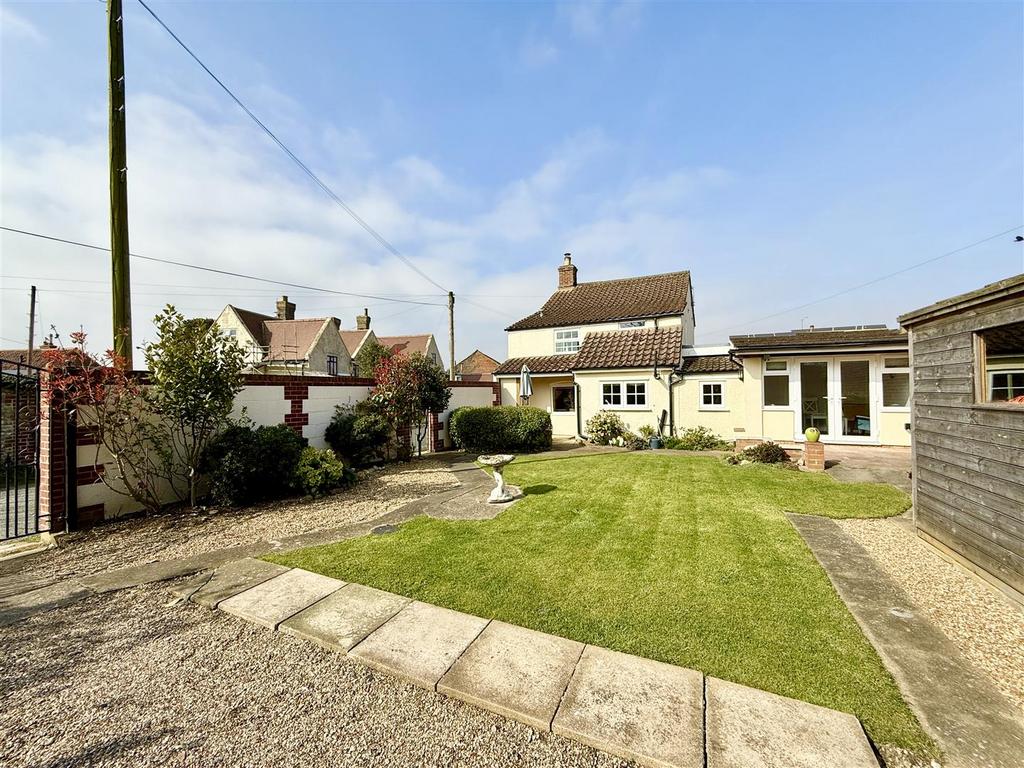 Rear aspect and garden
