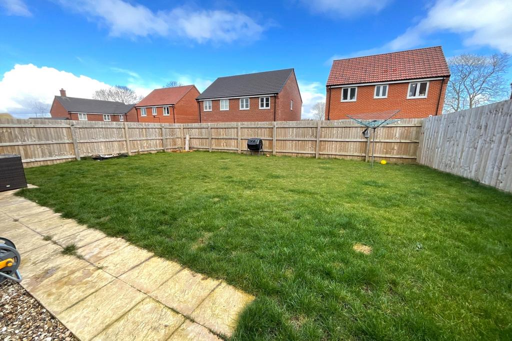Rear garden