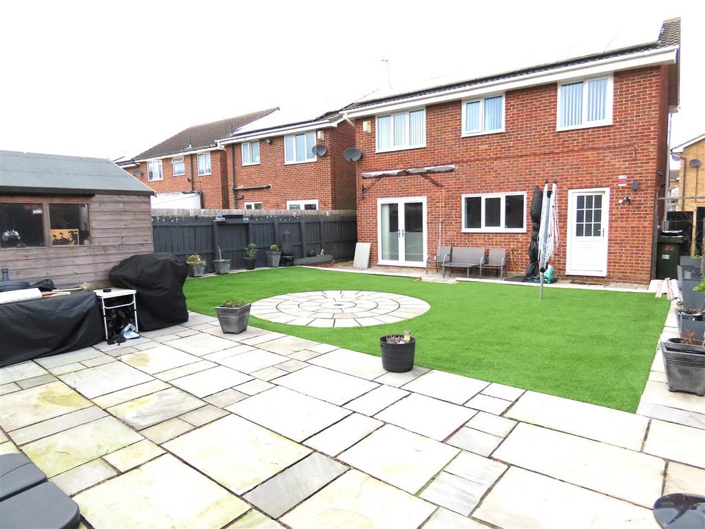 Rear garden
