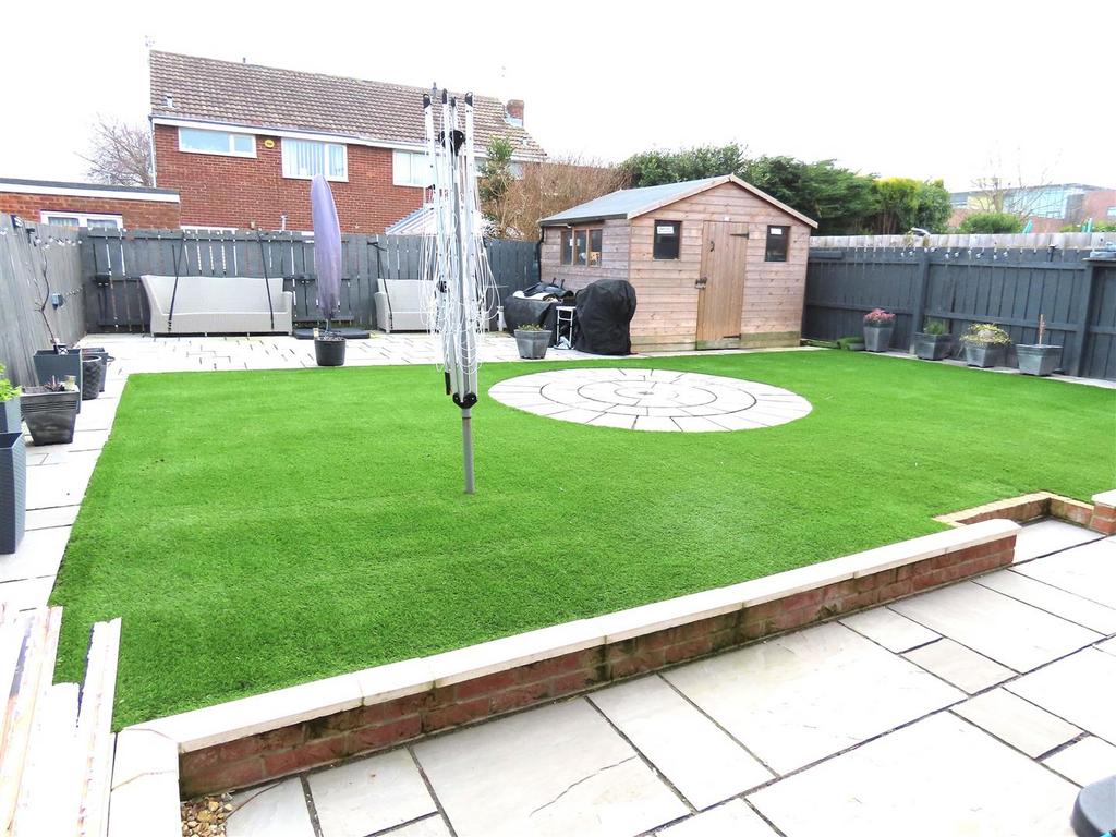 Rear garden