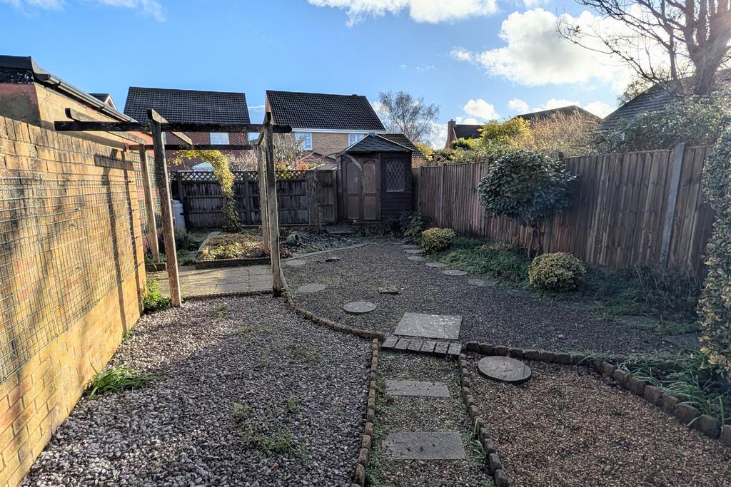 Rear garden
