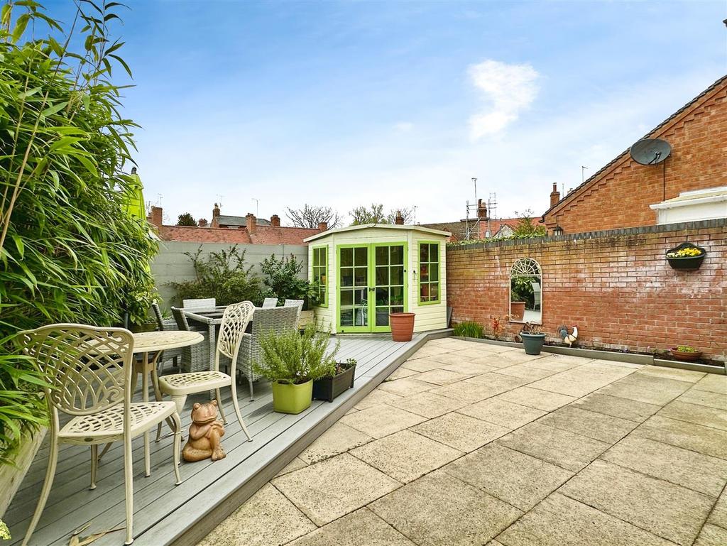 Rear garden