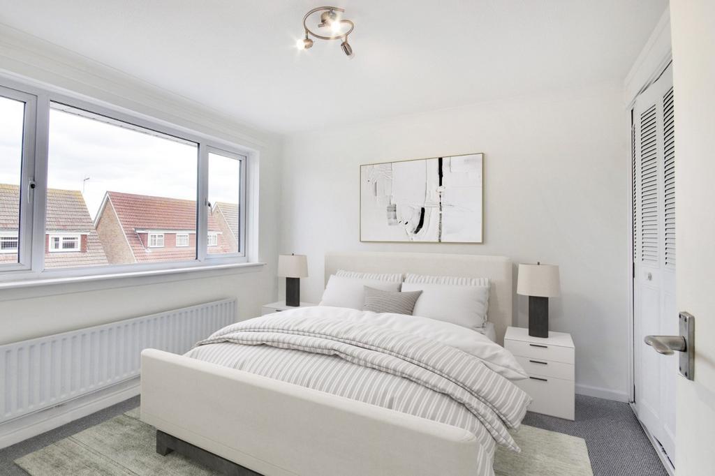 Bedroom Two Staged