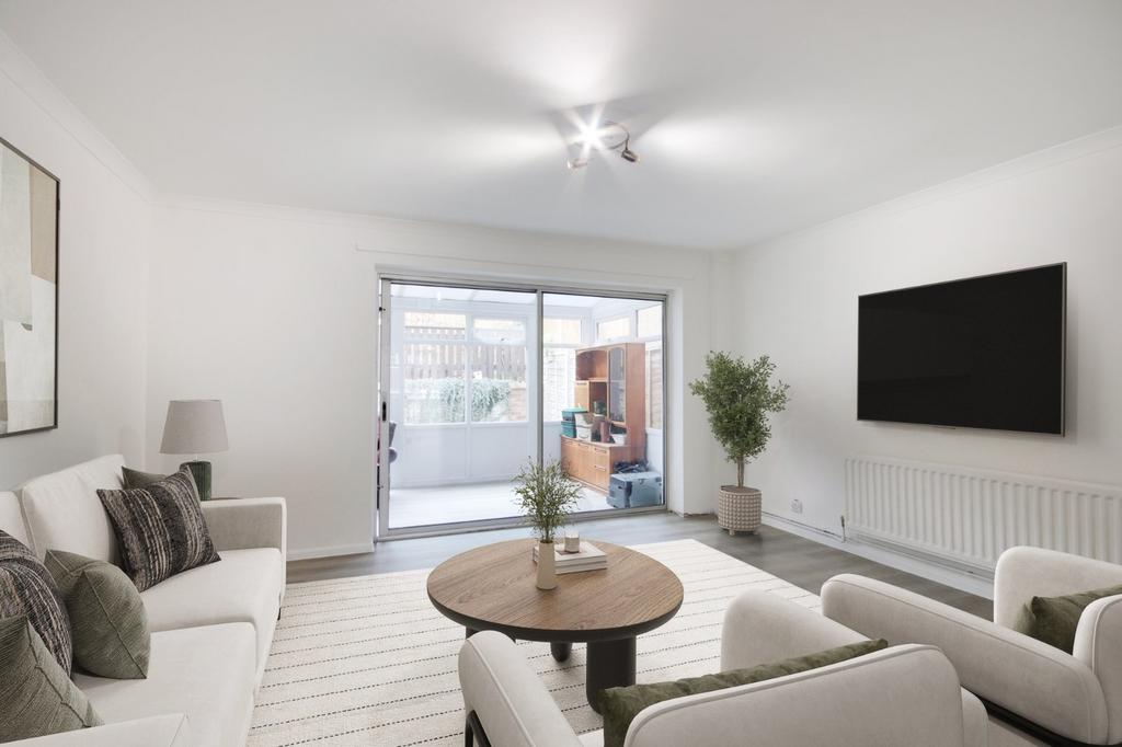 Living Room Staged