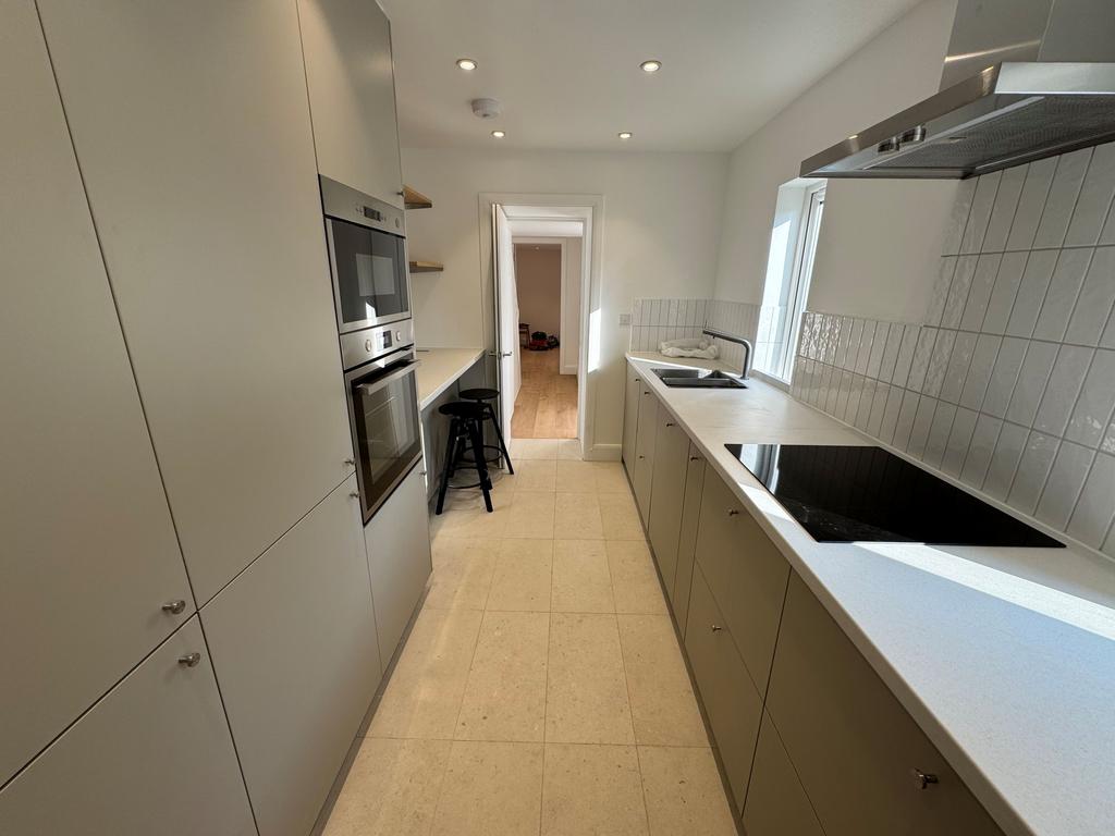 Stunning new kitchen with all appliances built-in