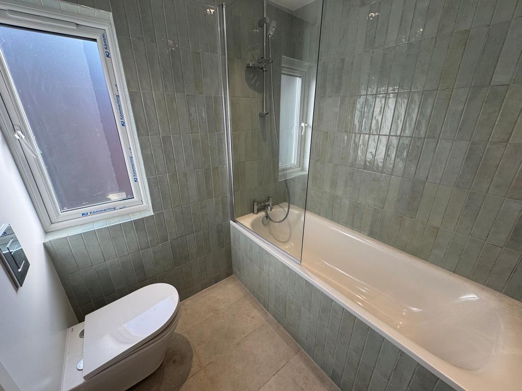 New bathroom with shower