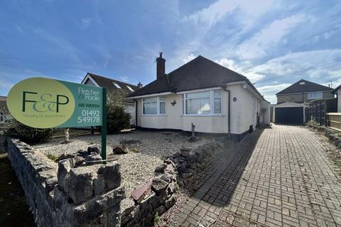 2 bedroom detached bungalow for sale, Hafod Road West, Penrhyn Bay