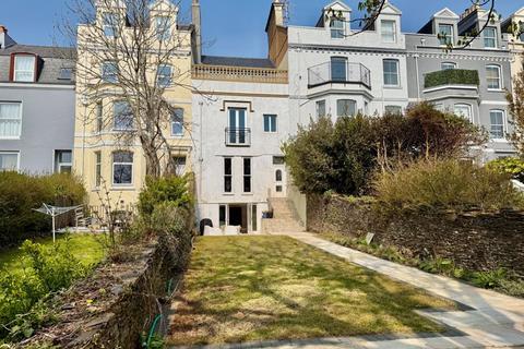 undefined, Albert Road, Stoke, Plymouth. Fabulous, property over 4 floors, incredibly stylish, gorgeous sunny garden, Double GARAGE