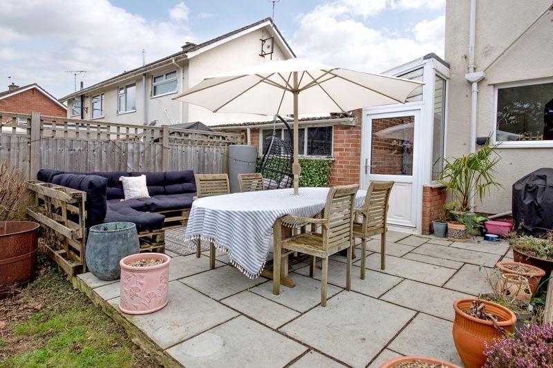 Rear terrace