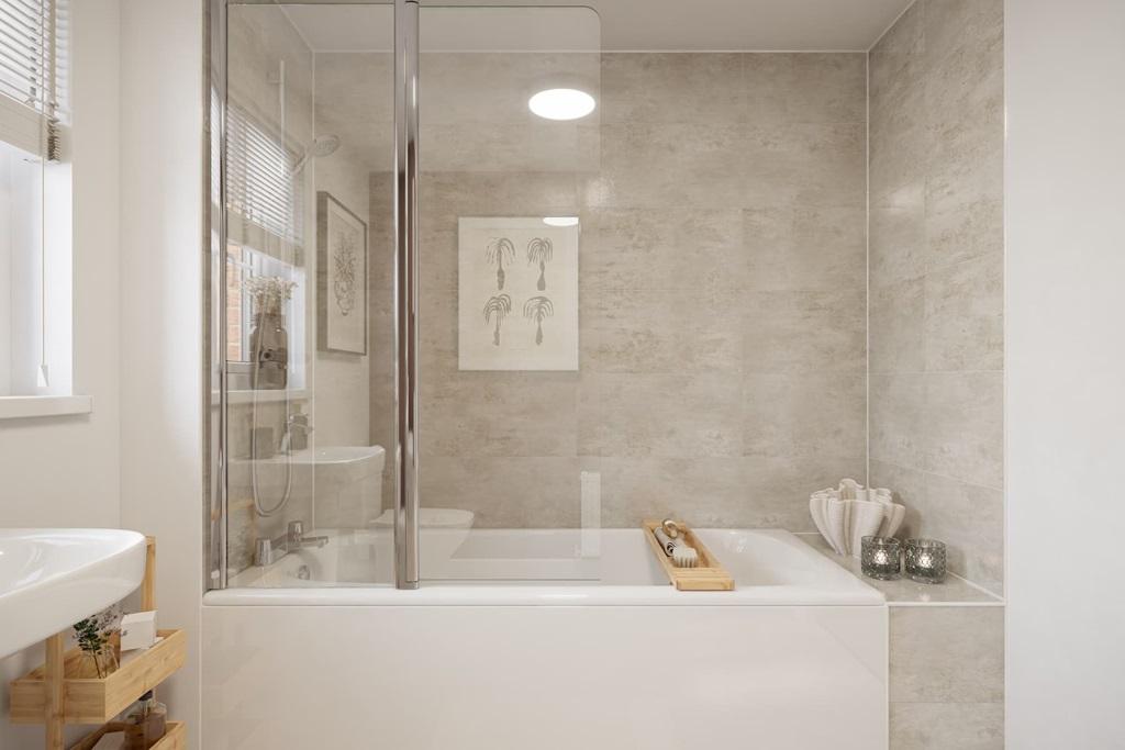Elegantly finished bathrooms
