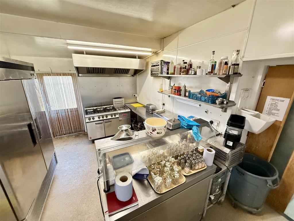 Equipped catering kitchen