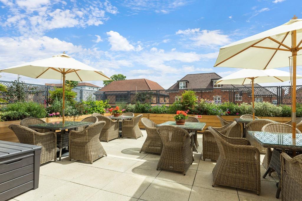 Roof terrace