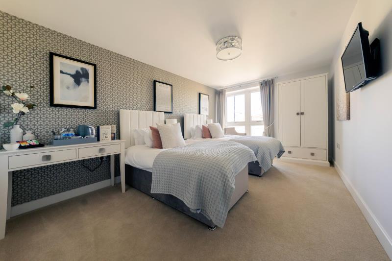 Typical guest suite
