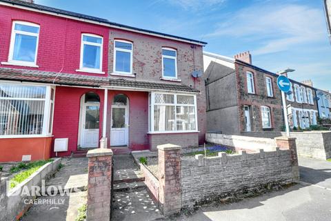2 bedroom end of terrace house for sale, School Street, Caerphilly