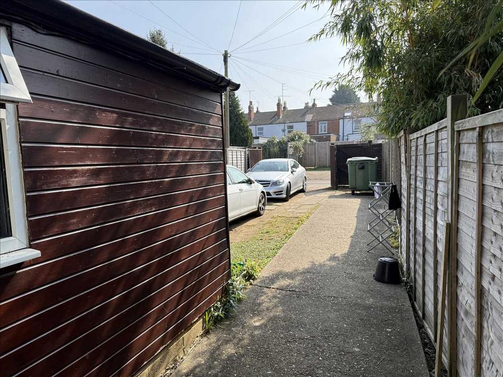 Rear garden