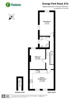 2 bedroom flat for sale, Grange Park Road, London, E10