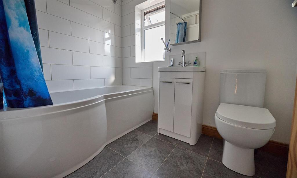 Refitted bathroom to rear