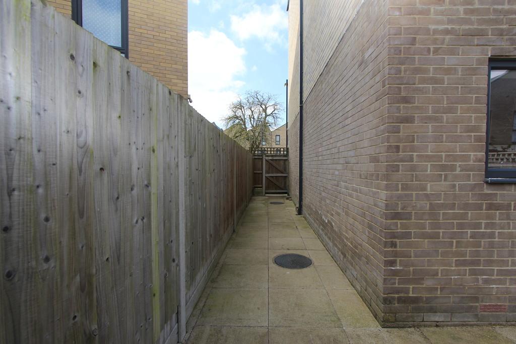 Side entrance