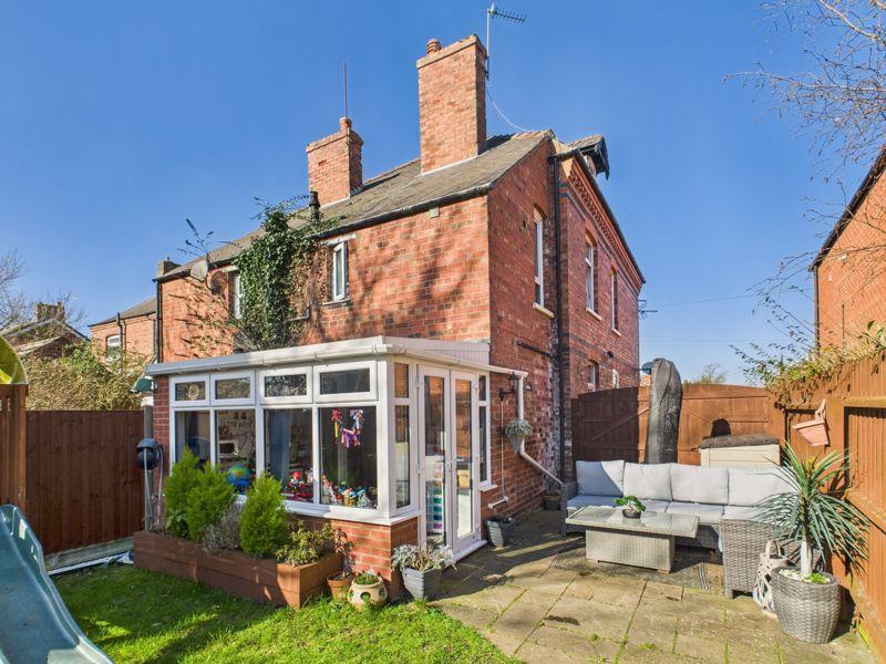 Rear of Property