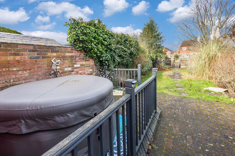 Rear garden