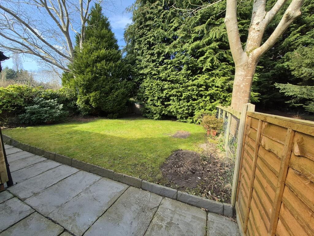 Rear garden