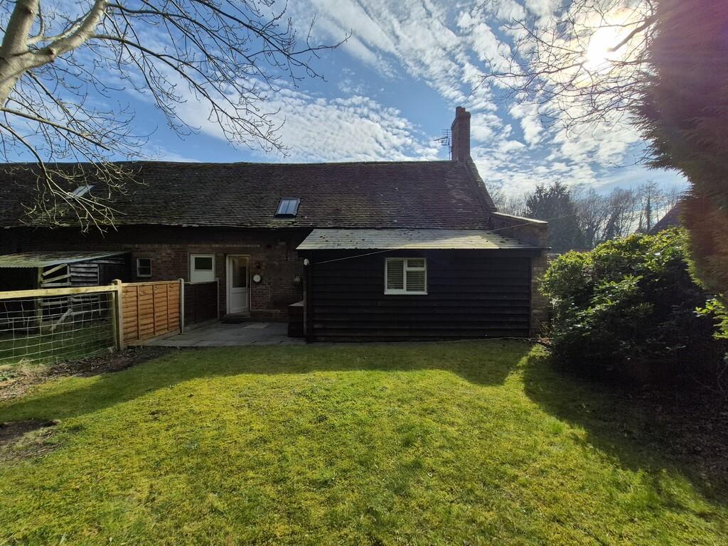 Rear of cottage