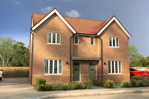 3 bedroom semi-detached house for sale, Plot 58, The Kane at Thorsten Fields, Barn Road CW12
