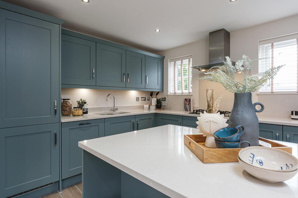 Interior view of the kitchen in our 4 bed...