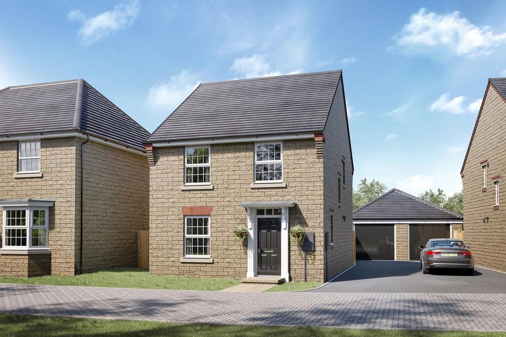 Outside view The Ingleby 4 bedroom detached home