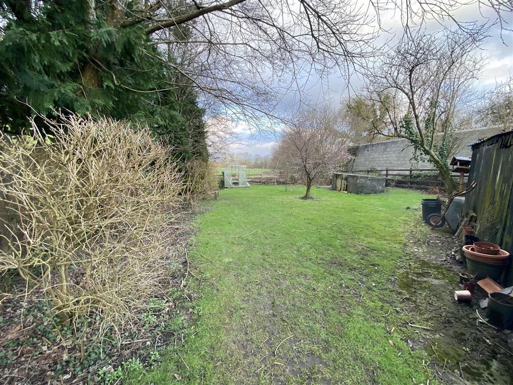 Rear garden