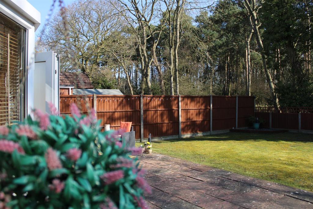 Rear garden