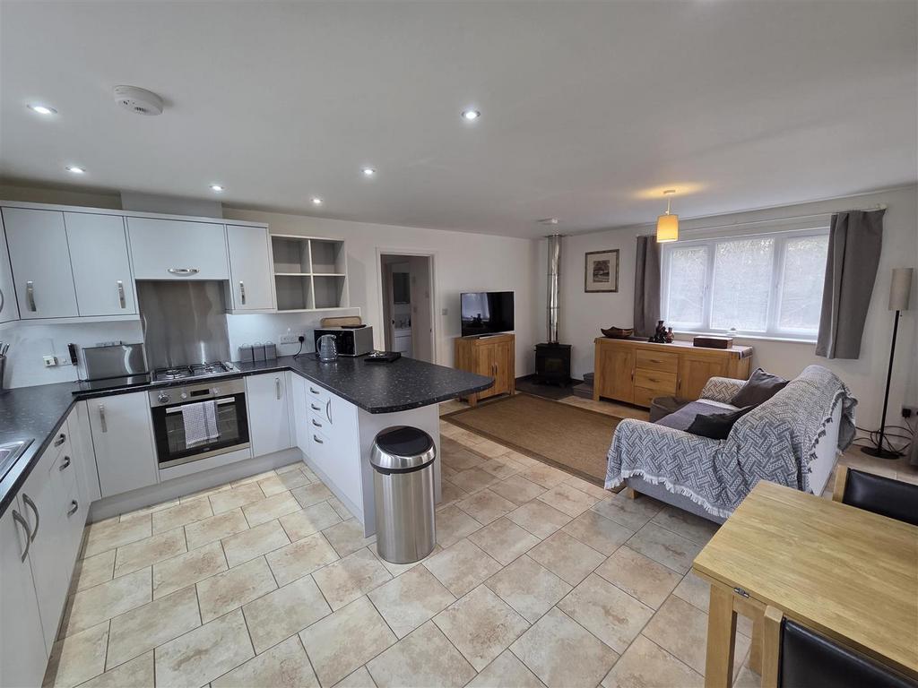 Open plan living space