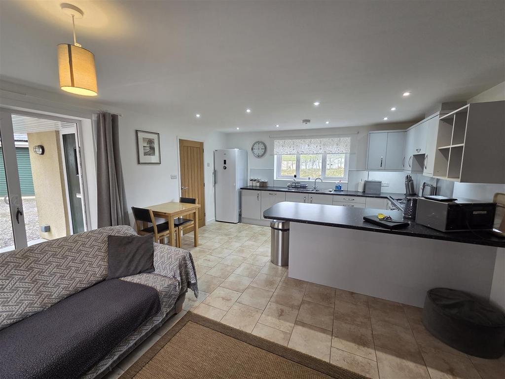 Open plan living space