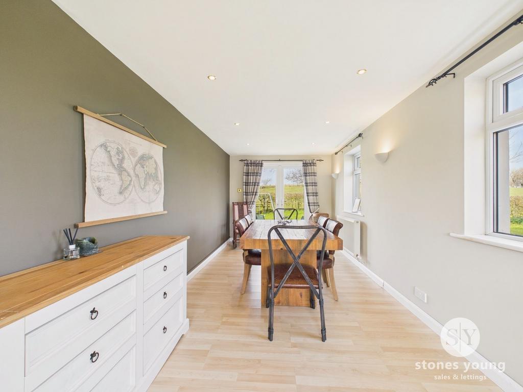 Open Plan Extended Dining Room &amp; Office
