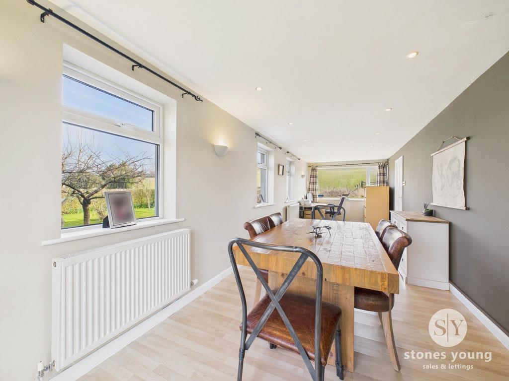 Open Plan Extended Dining Room &amp; Office
