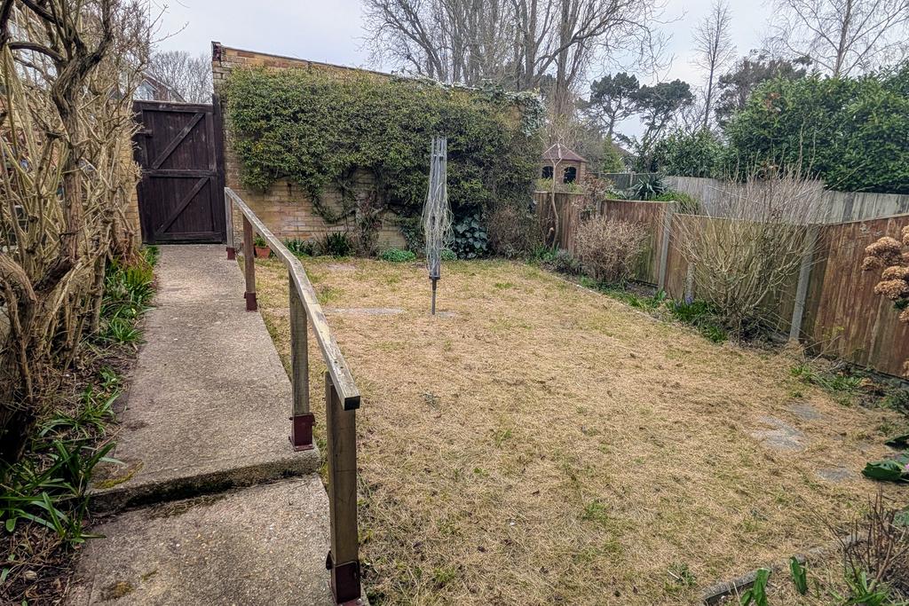 Rear garden