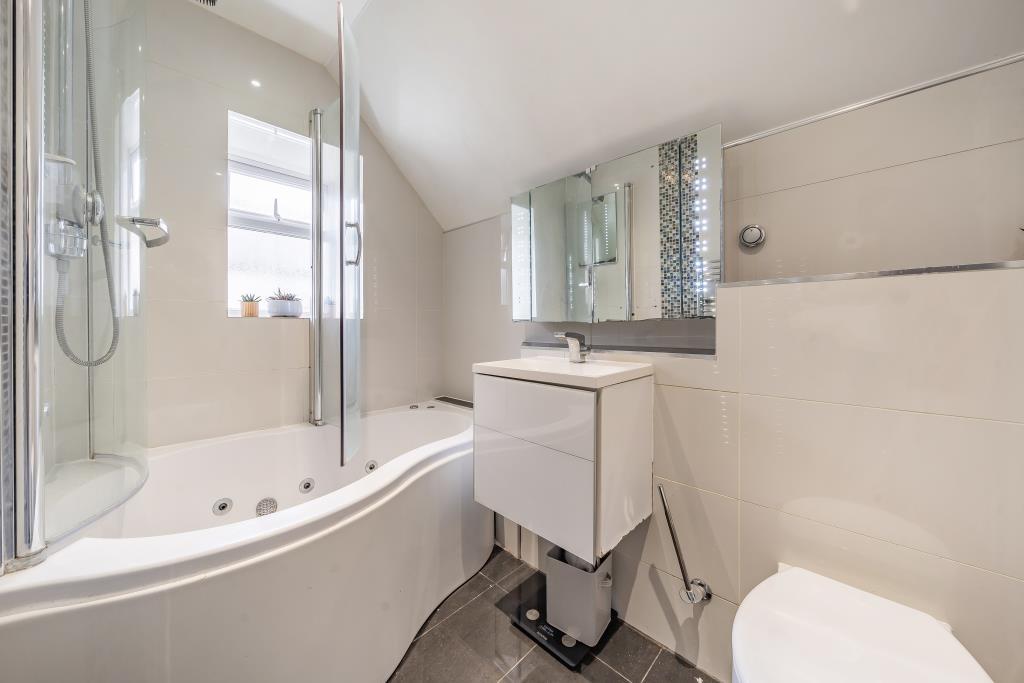 Courtyard leading to both residence