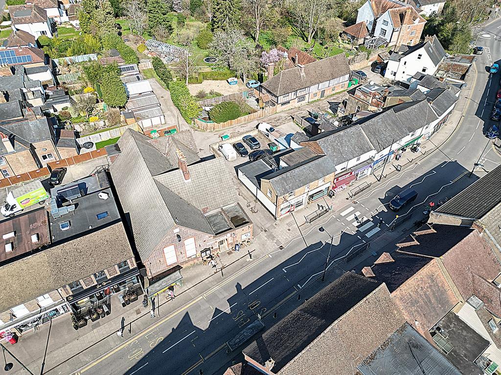 Aerial view of High Street