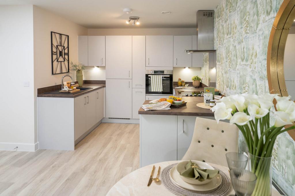 Show home kitchen