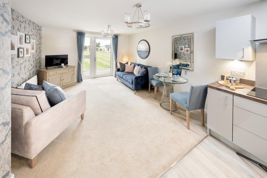 Show home living room