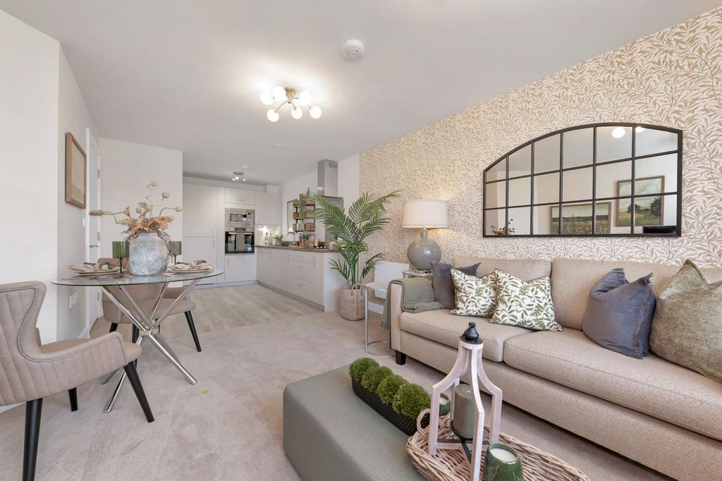 Show home living room