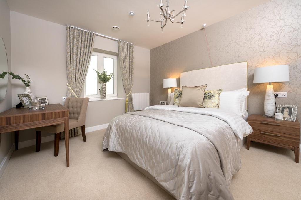 Show home bedroom