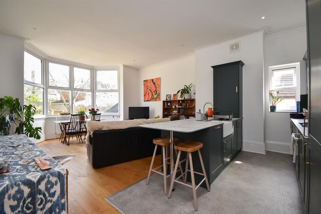 Open plan living space