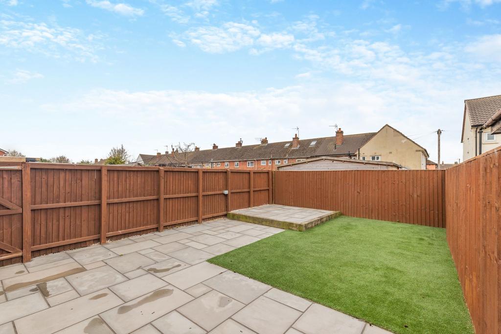 Rear garden