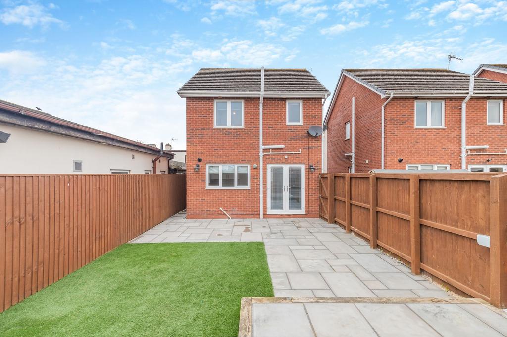 Rear garden