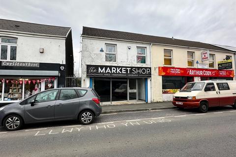 Retail property (high street) for sale, St. Teilo Street, Pontardulais, Swansea